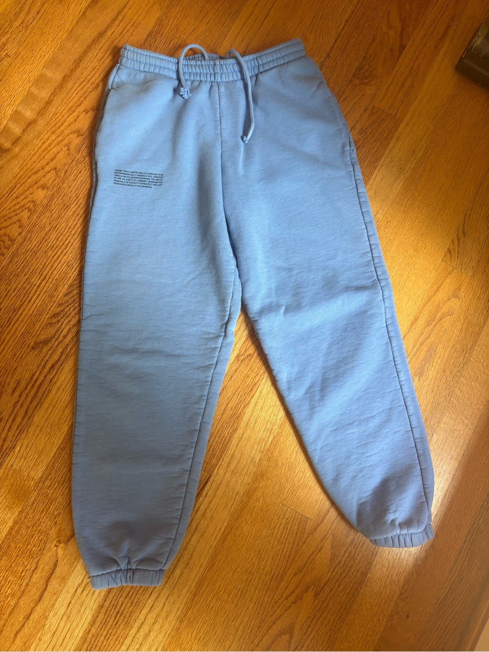 Pangaia Dewdrop Blue Fleece Joggers